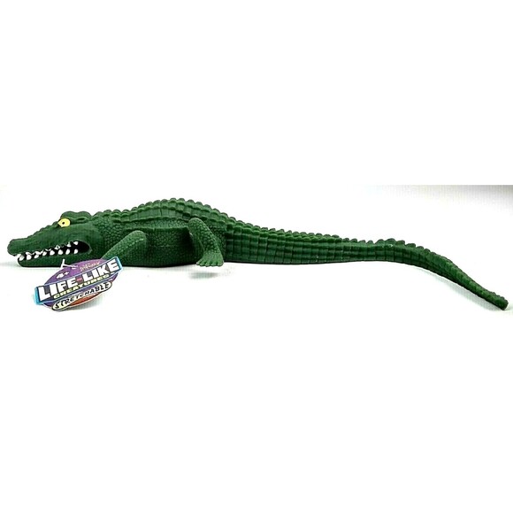 Crocodile Imperial Life Like Stretchable Squishy Alligator Figure Ja-Ru Croc Toy - Picture 6 of 16